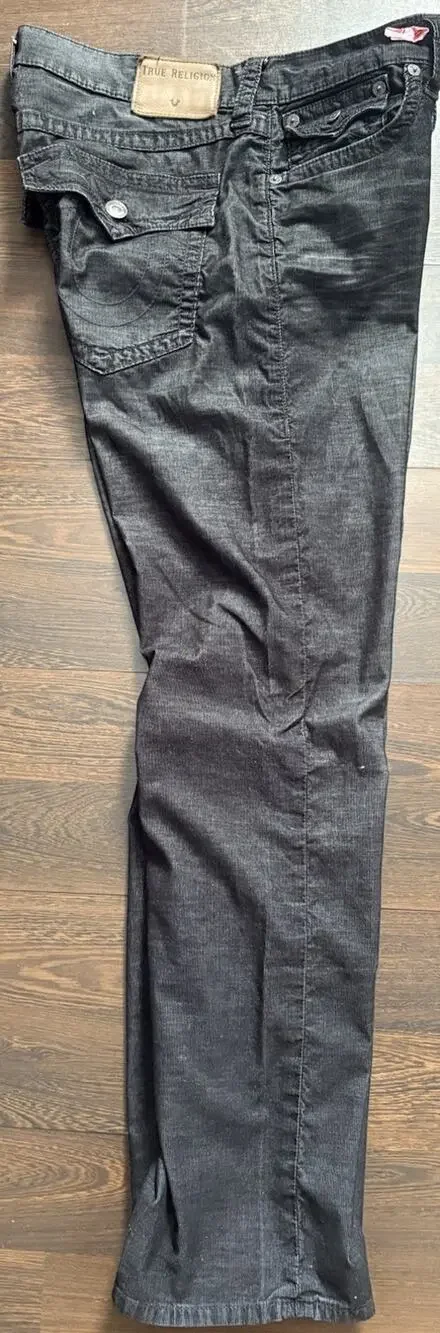 Rare Vintage Japanese Brand True Religion Ricky Jeans Stretch W36x32